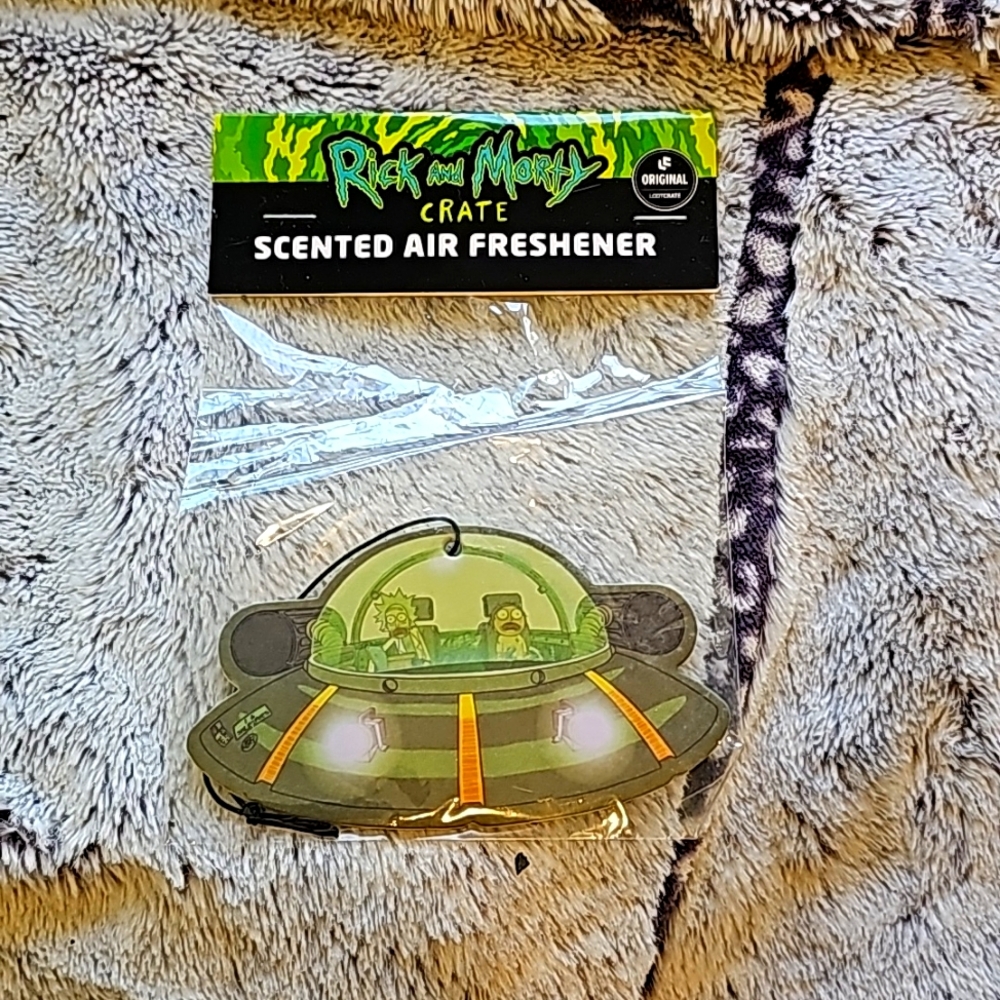 Rick and Morty scented air freshener